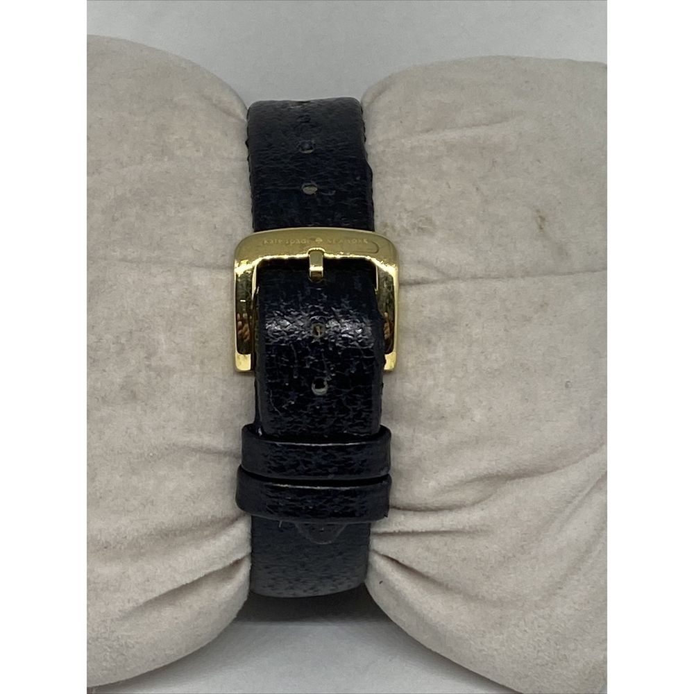 Kate Spade New York Metro 0010 Women Black Leather Analog Dial Wrist Watch VK131 - Picture 6 of 12